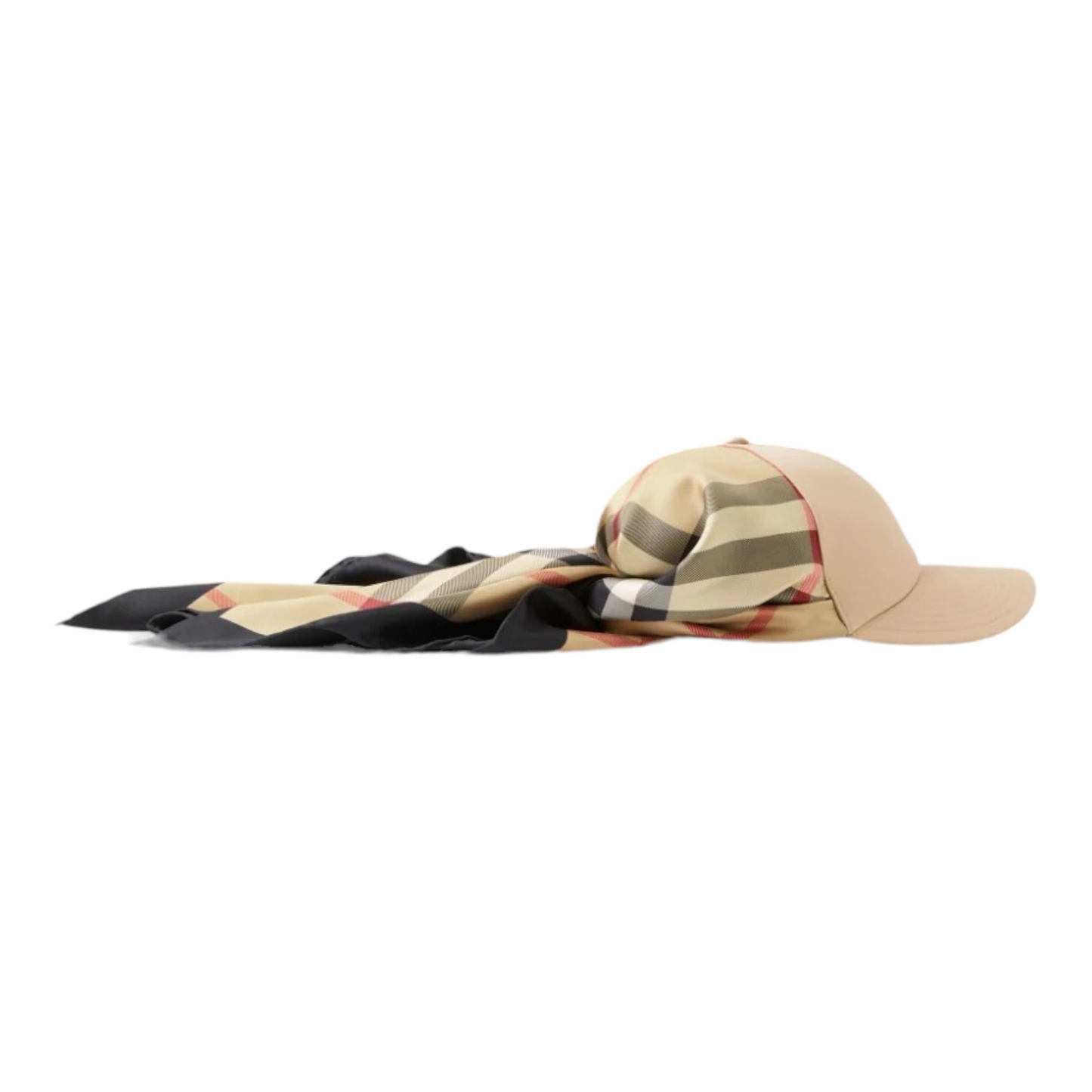 casquette à détail de foulard