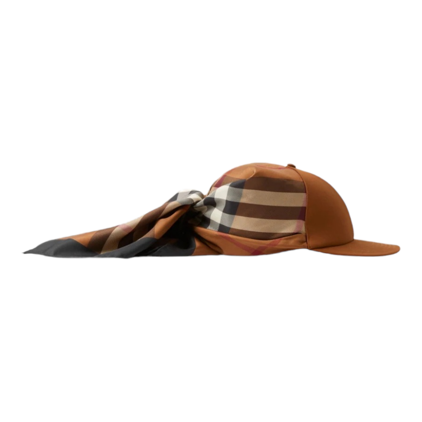 casquette à détail de foulard