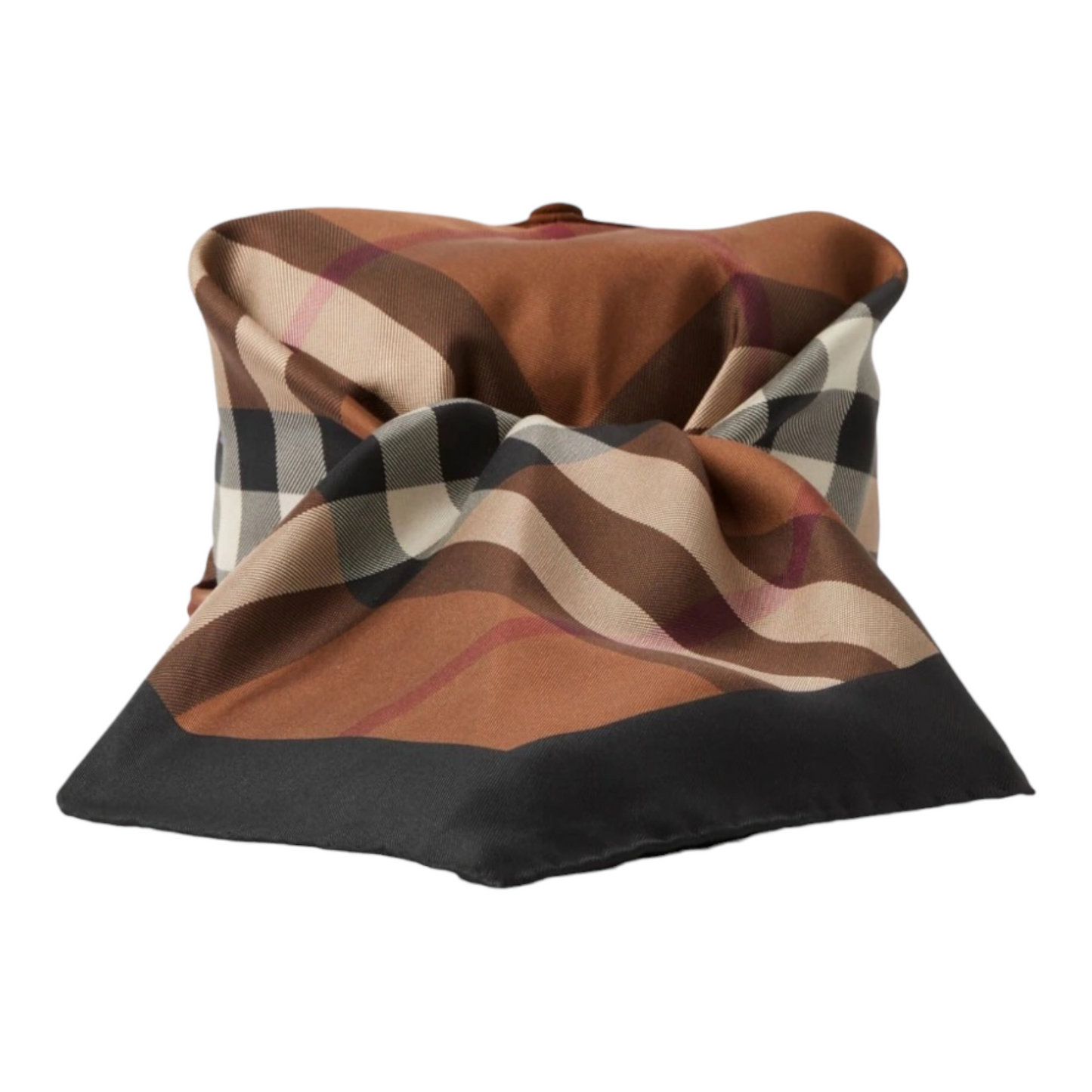 casquette à détail de foulard