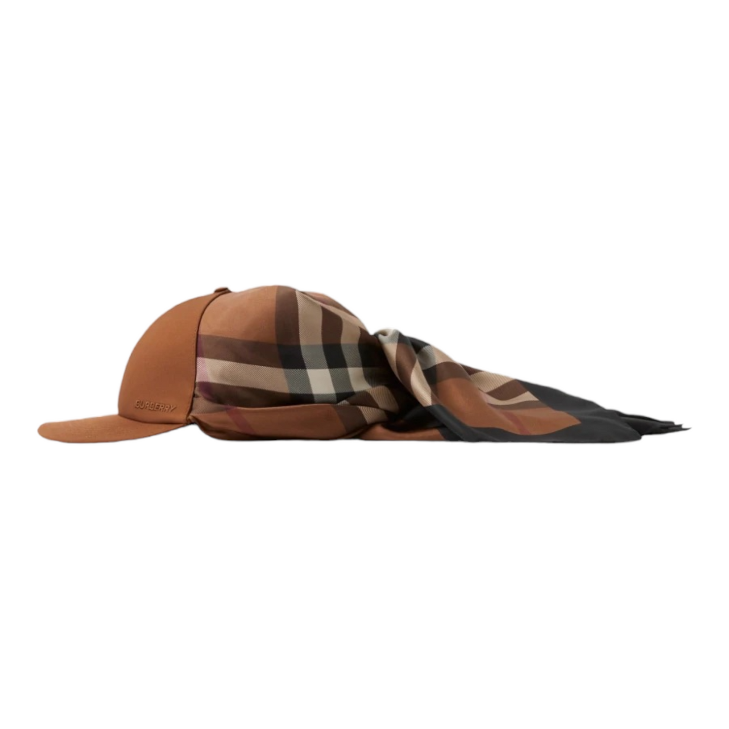 casquette à détail de foulard