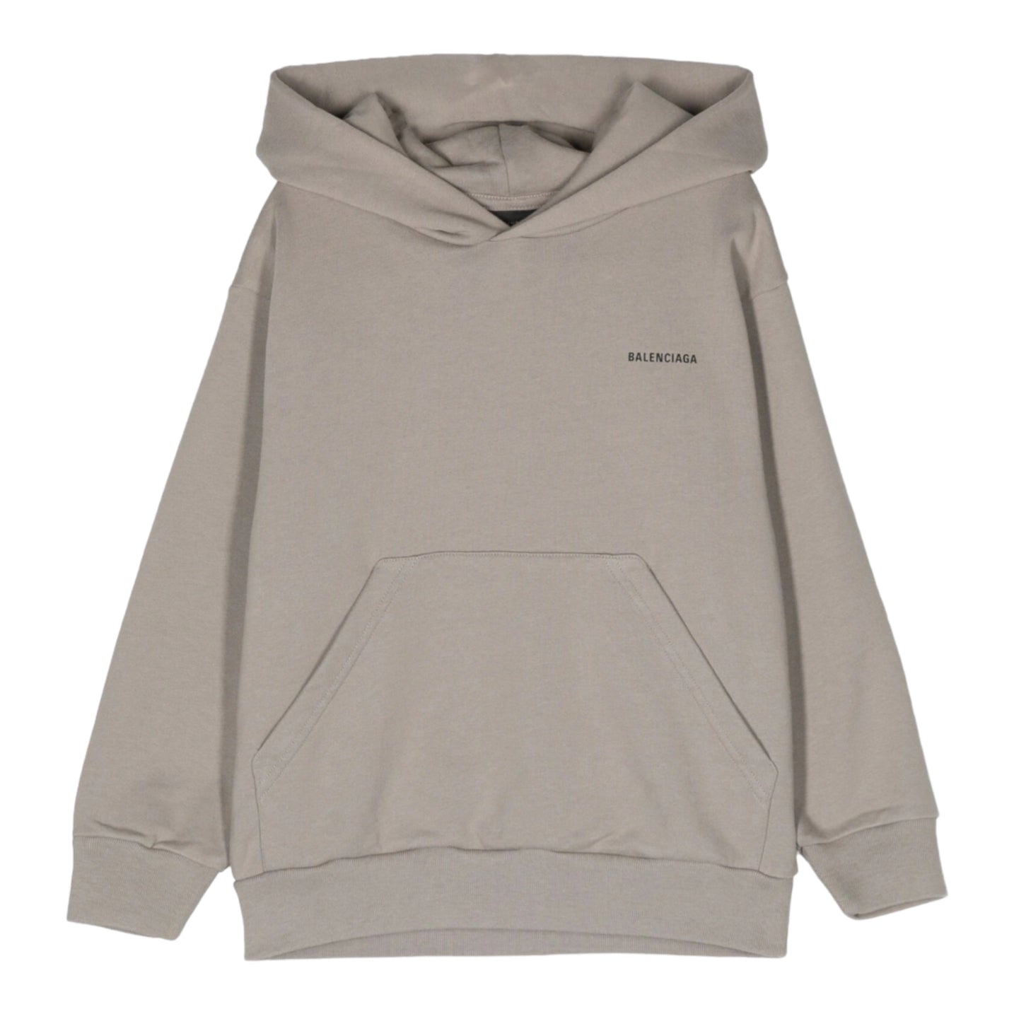Sweat-shirt à capuche en coton à logo