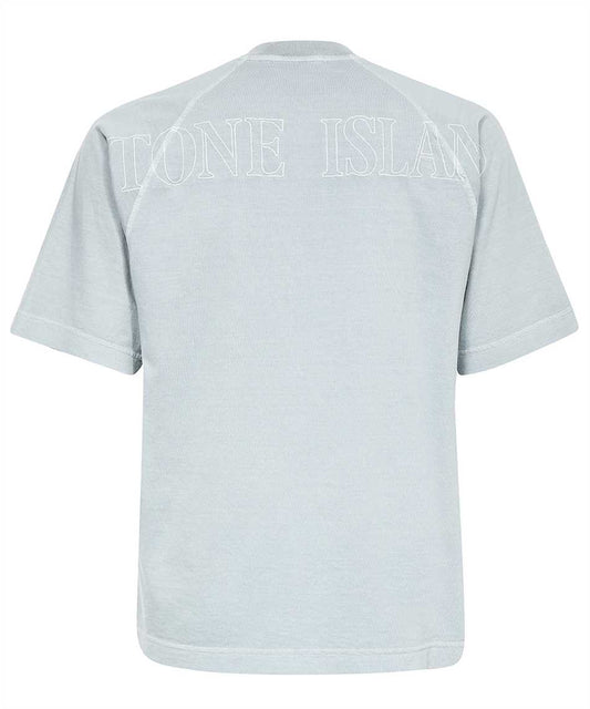 t-shirt en coton à logo brodé