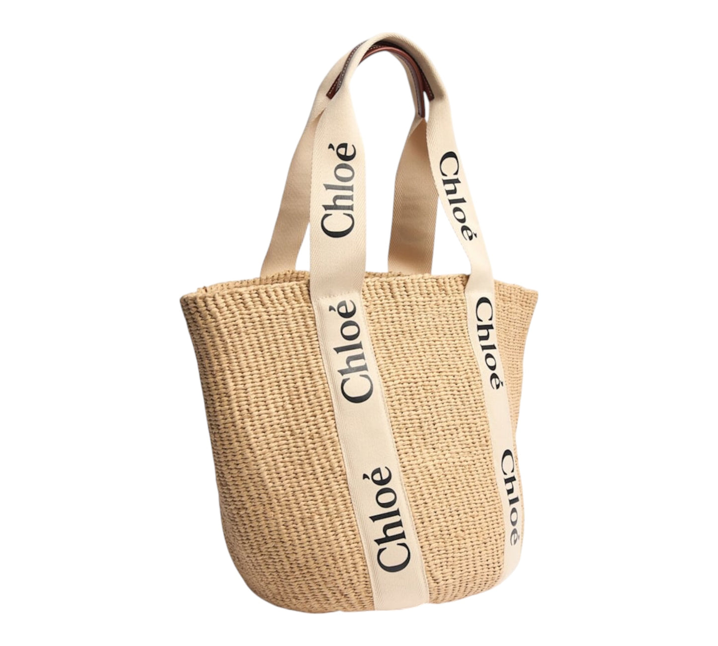 Grand sac cabas en papier Woody