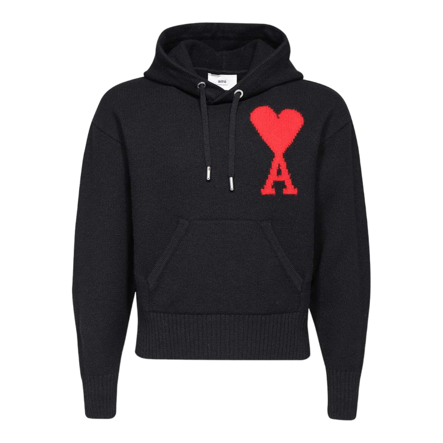 Hoodie Ami de Coeur en laine AMI Paris.