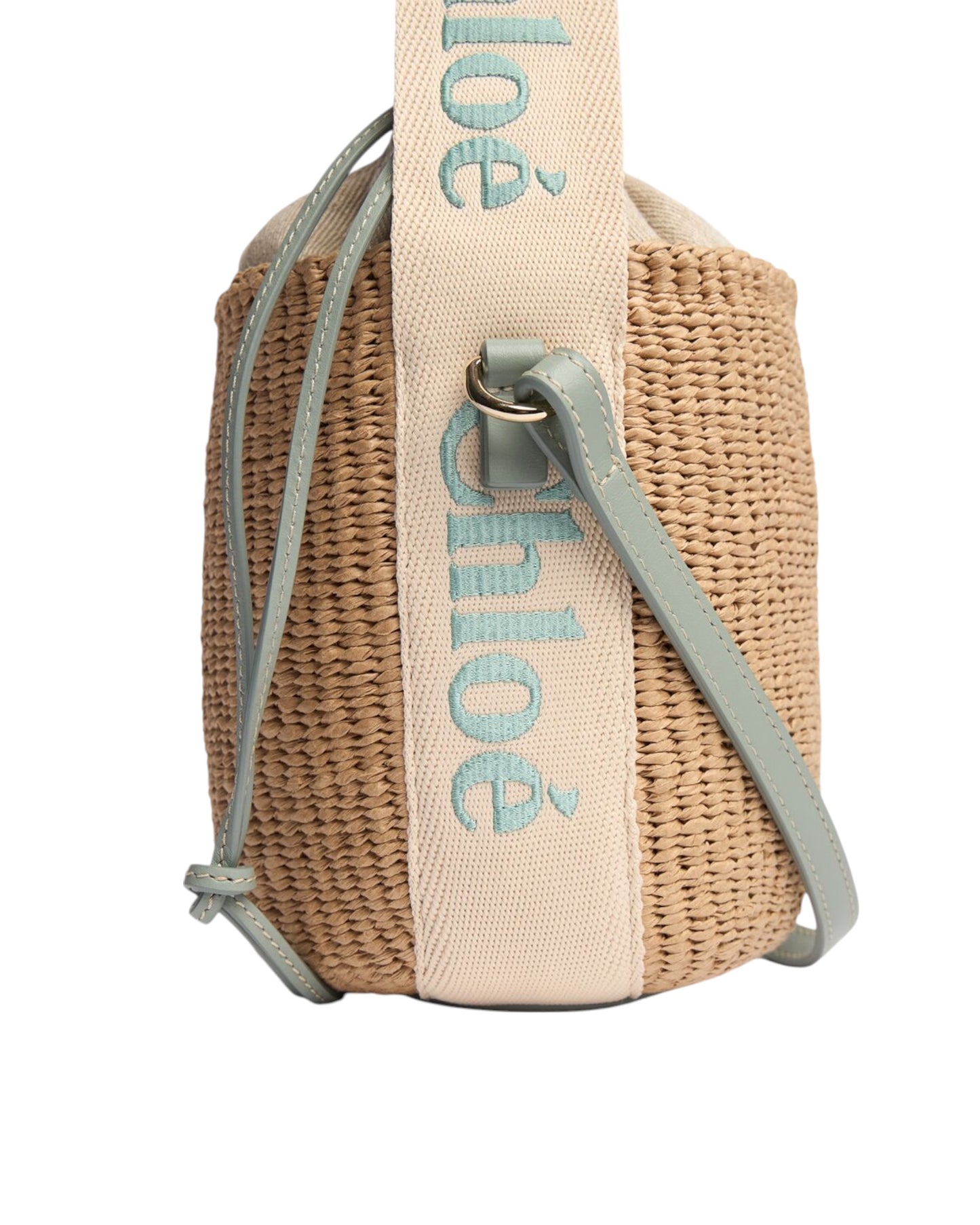 Sac seau en raphia Woody