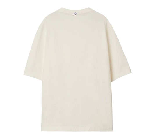 t-shirt en coton à patch logo EKD