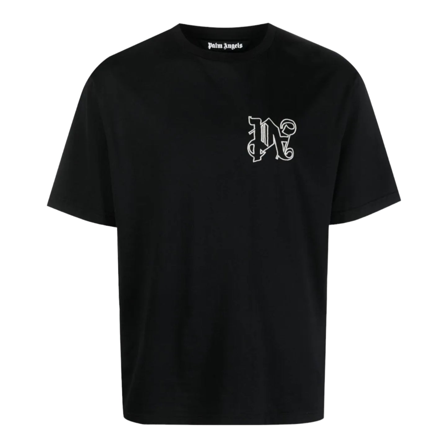 t-shirt à motif monogrammé PA