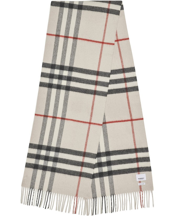 Classic Check Cashmere Scarf