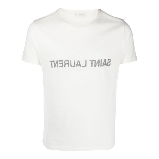 t-shirt en coton à imprimé Reverse Logo