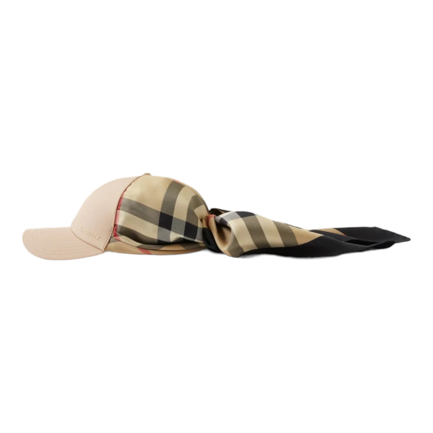 casquette à détail de foulard