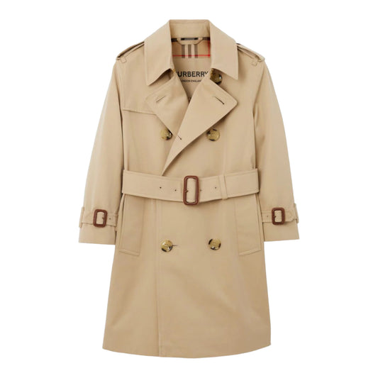 trench à taille ceinturée