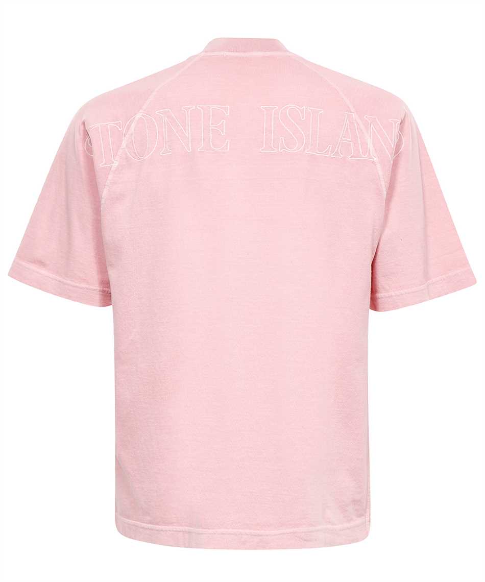 t-shirt en coton à logo brodé