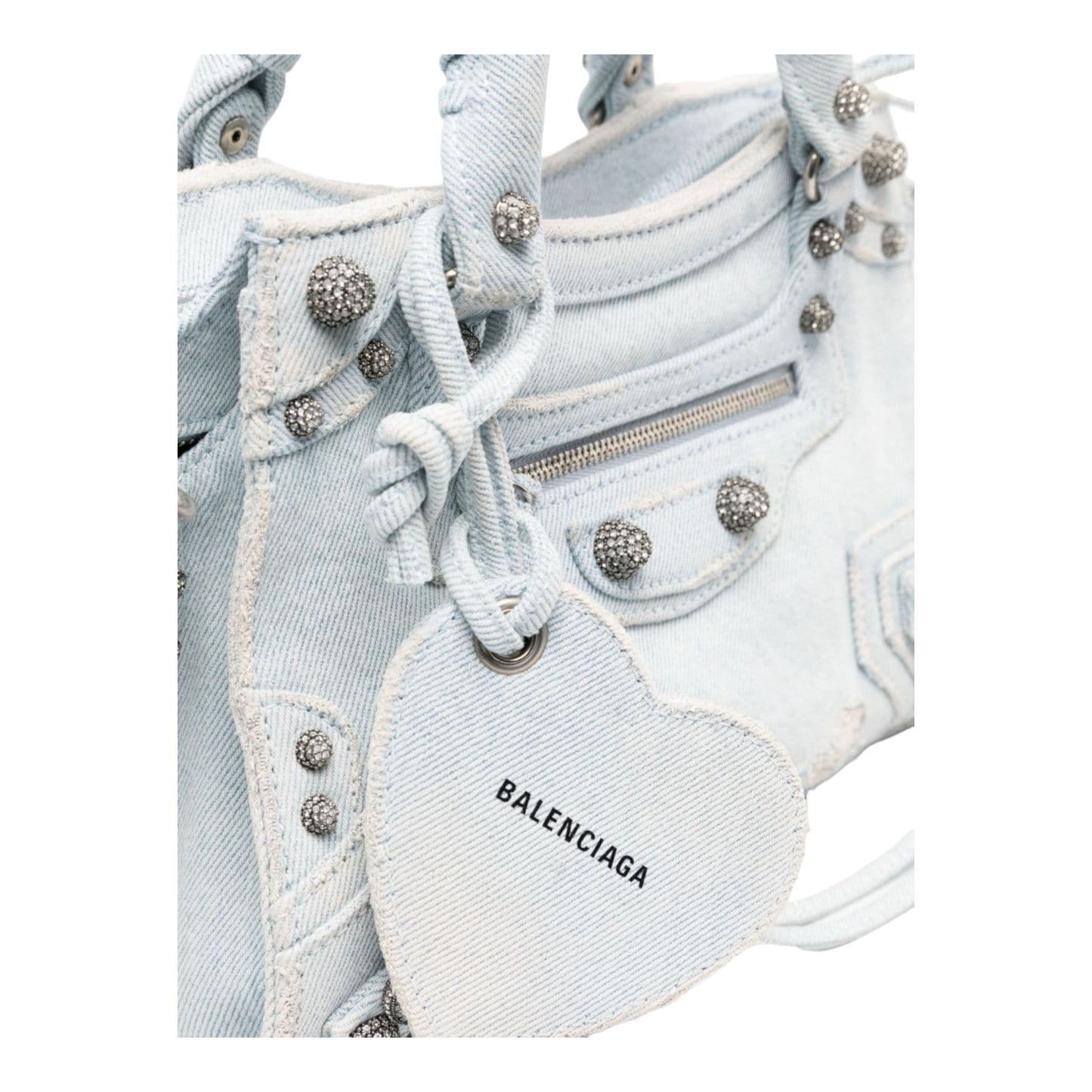 mini sac cabas Neo Cagole en jean