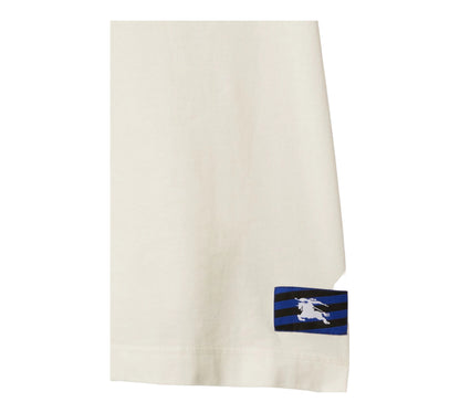 t-shirt en coton à patch logo EKD