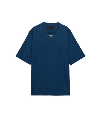 T shirt en coton Bleu marine