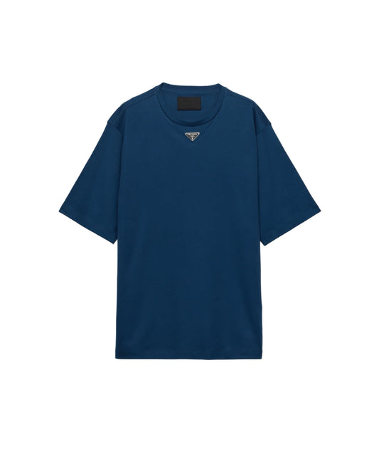 T shirt en coton Bleu marine