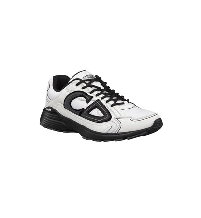 Sneaker B30 Countdown Maille technique blanche et tissu technique blanc