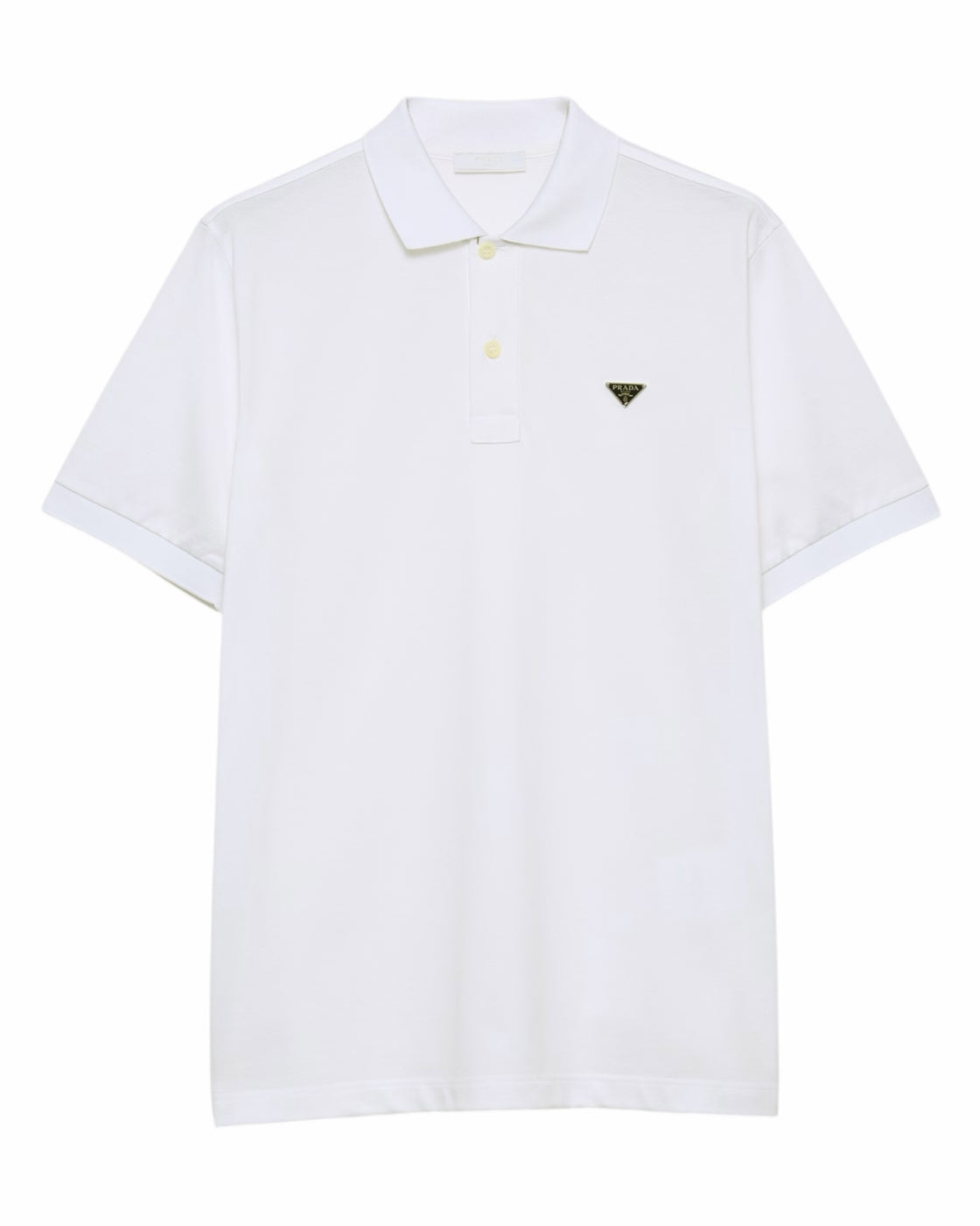 Polo en piqué Blanc