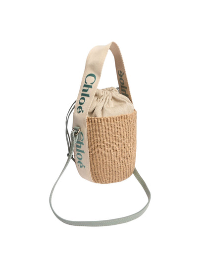 Sac seau en raphia Woody