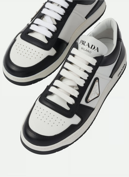 Baskets downtown en cuir perforé | Blanc