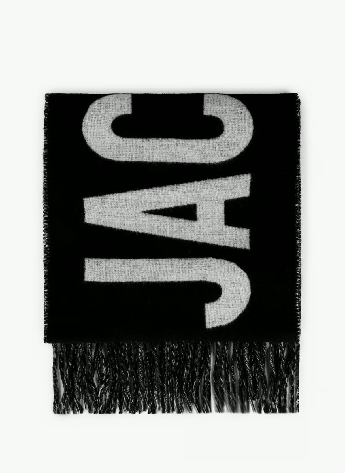 L'écharpe Jacquemus en laine | Noir