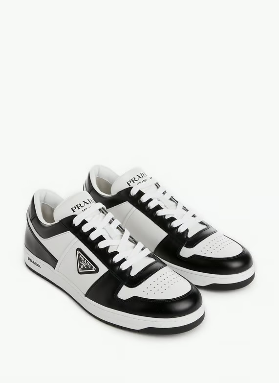 Baskets Downtown en cuir | Blanc