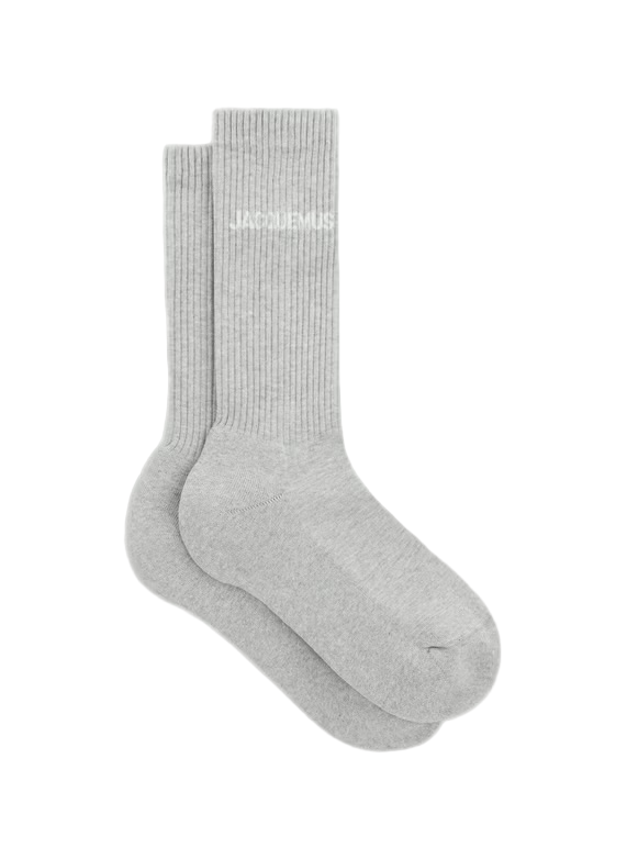 Les Chaussettes en Coton Mélangé | Gris