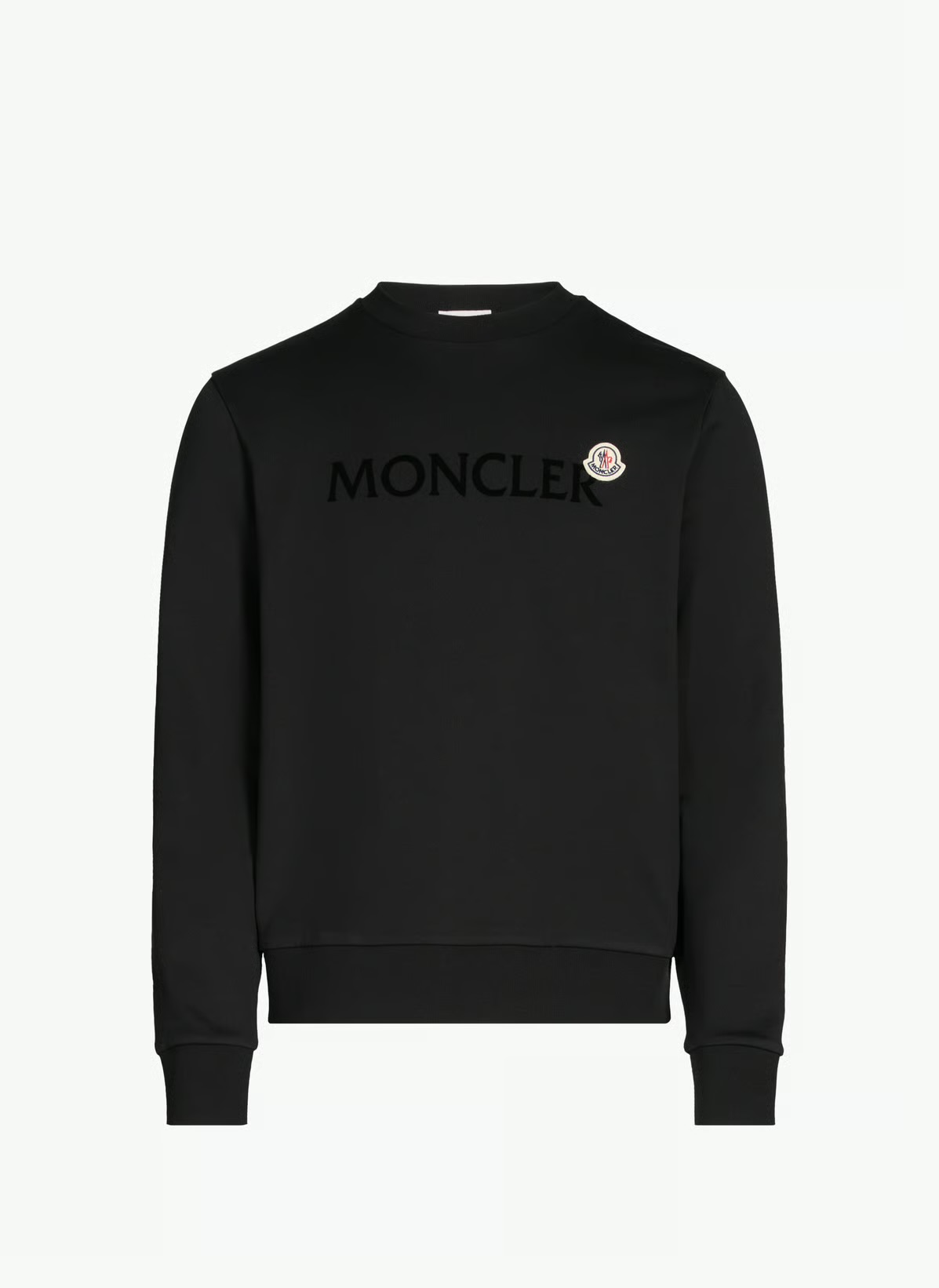 Sweatshirt à logo en coton | Noir