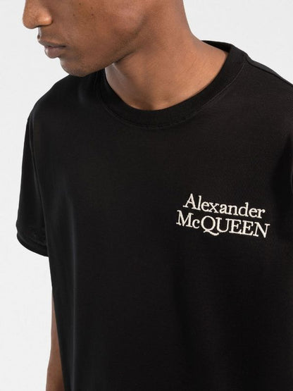 t-shirt à logo brodé