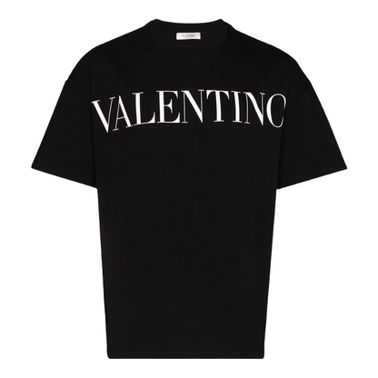 logo-print T-shirt Black 