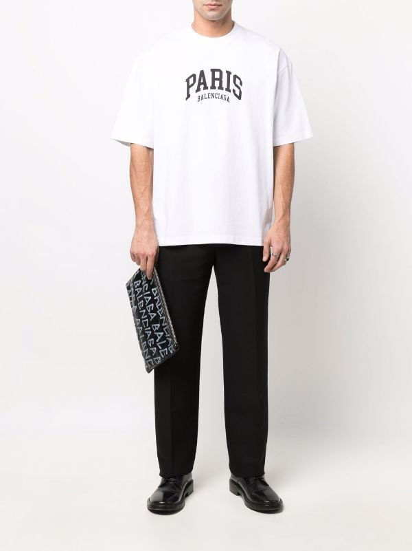 Paris logo-print T-shirt 