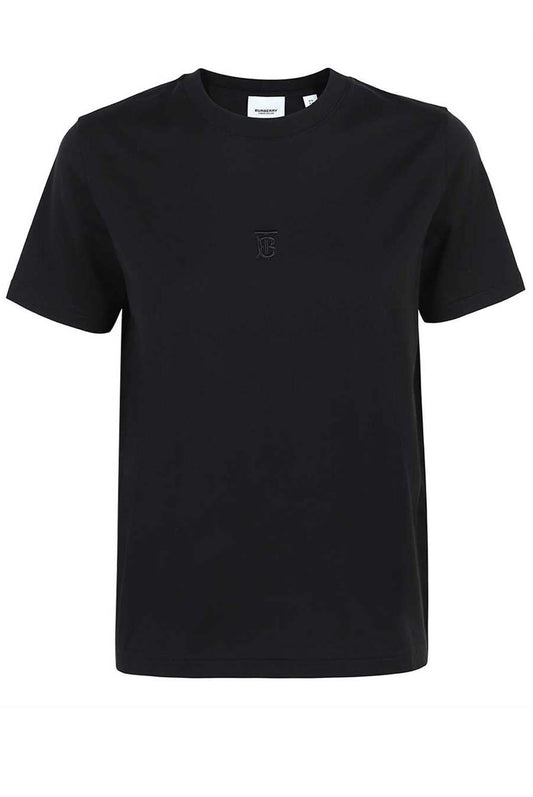 Cotton T-shirt with embroidered logo