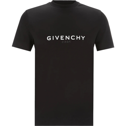 T-shirt à logo en coton - Noir
