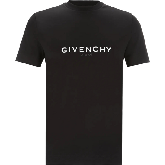 T-shirt à logo en coton - Noir